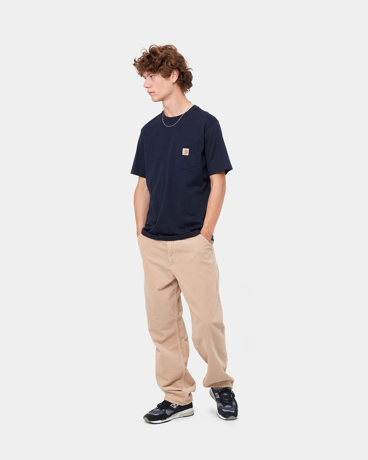 Carhartt WIP Pocket Tee - Dark Navy | Carhartt WIP T Shirts | JEANSTORE