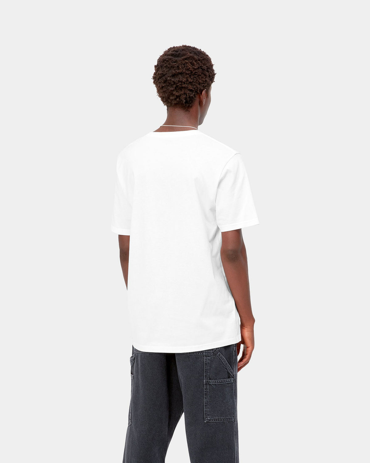 Carhartt WIP Pocket Tee - White | Carhartt WIP T Shirts | JEANSTORE