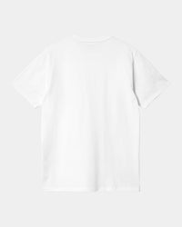 Carhartt WIP Pocket Tee - White | Carhartt WIP T Shirts | JEANSTORE