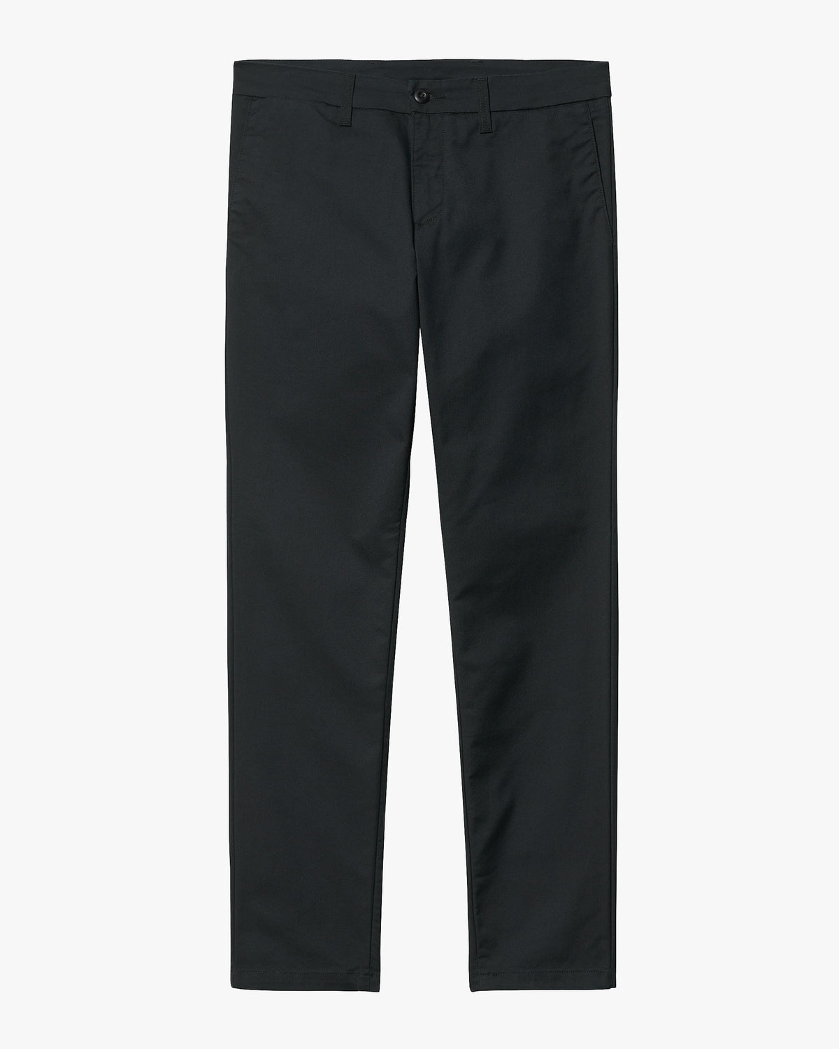 Carhartt WIP Sid Pant Slim Tapered Mens Chinos - Black Rinsed | Carhartt WIP Chinos & Non-Denim Pants | JEANSTORE