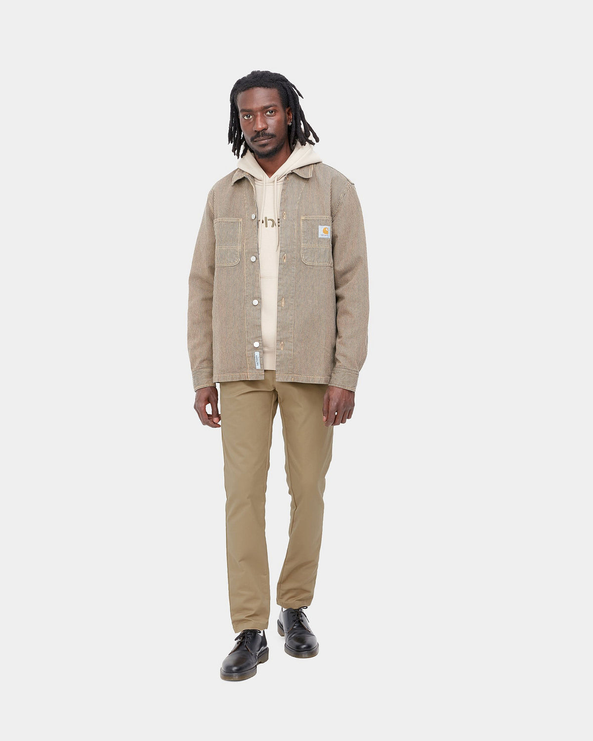 Carhartt WIP Sid Pant Slim Tapered Mens Chinos - Leather Rinsed | Carhartt WIP Chinos & Non-Denim Pants | JEANSTORE