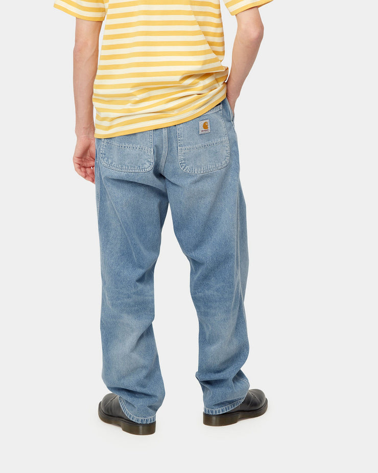 Carhartt WIP Simple Loose Jeans Blue Light True Washed JEANSTORE