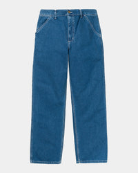 Carhartt WIP Simple Pant Loose Fit Mens Jeans - Blue Stone Washed | Carhartt WIP Jeans | JEANSTORE