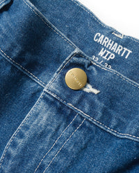 Carhartt WIP Simple Pant Loose Fit Mens Jeans - Blue Stone Washed | Carhartt WIP Jeans | JEANSTORE