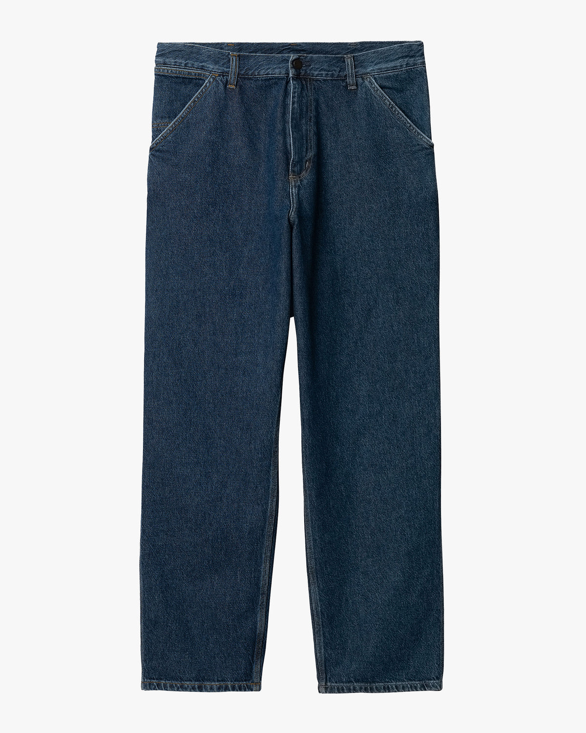 Carhartt WIP Single Knee Pant Relaxed Fit Mens Jeans - Blue Stone Washed | Carhartt WIP Jeans | JEANSTORE