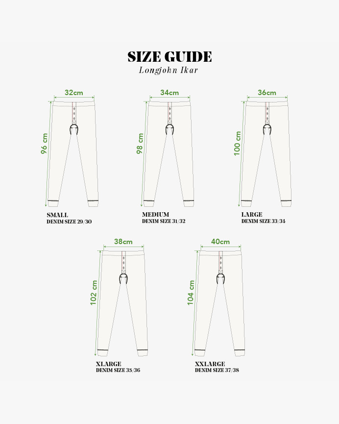 Hemen Biarritz Ikar Longjohns - Stone | Hemen Biarritz Underwear | JEANSTORE