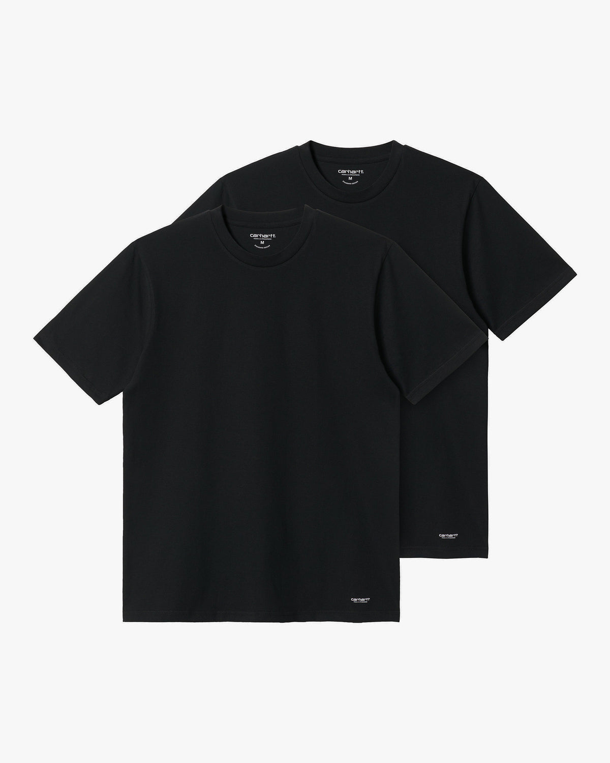 Carhartt WIP 2-Pack Crew Neck Tees - Black | Carhartt WIP T Shirts | JEANSTORE