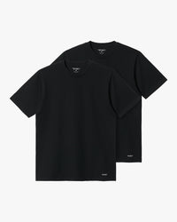 Carhartt WIP 2-Pack Crew Neck Tees - Black | Carhartt WIP T Shirts | JEANSTORE