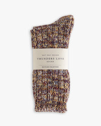 Thunders Love Blend Collection Socks - Brown | Thunders Love Socks | JEANSTORE