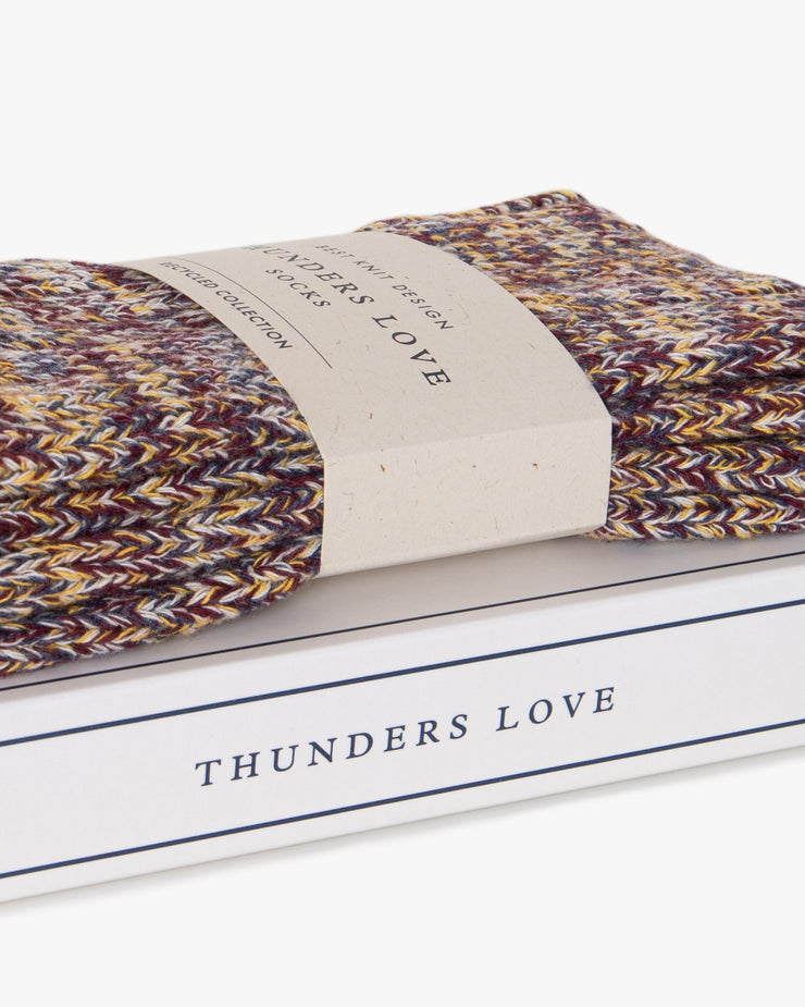 Thunders Love Blend Collection Socks - Brown | Thunders Love Socks | JEANSTORE