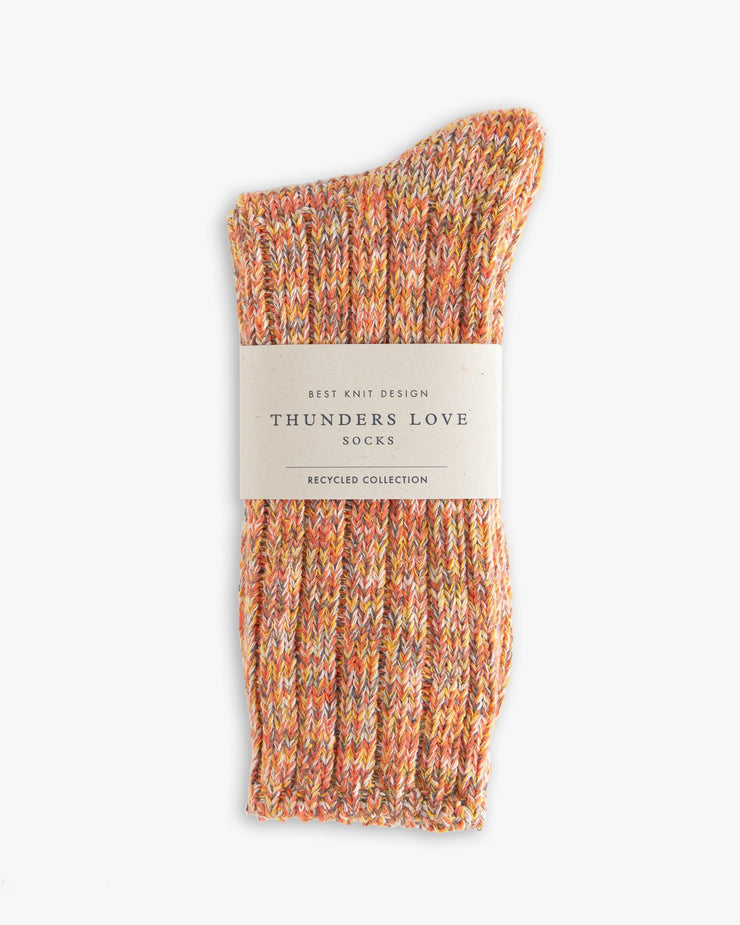 Thunders Love Blend Collection Socks - Orange | Thunders Love Socks | JEANSTORE
