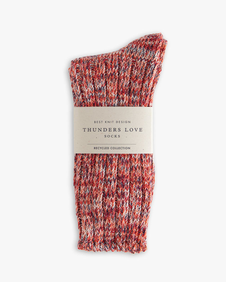 Thunders Love Blend Collection Socks - Red | Thunders Love Socks | JEANSTORE
