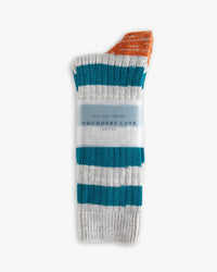 Thunders Love Nautical Turn Socks - Lake | Thunders Love Socks | JEANSTORE