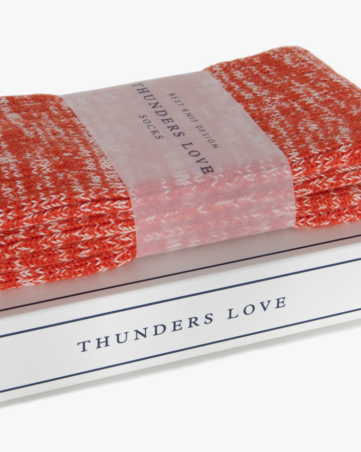 Thunders Love Nautical Turn Socks - Oceanside Red | Thunders Love Socks | JEANSTORE