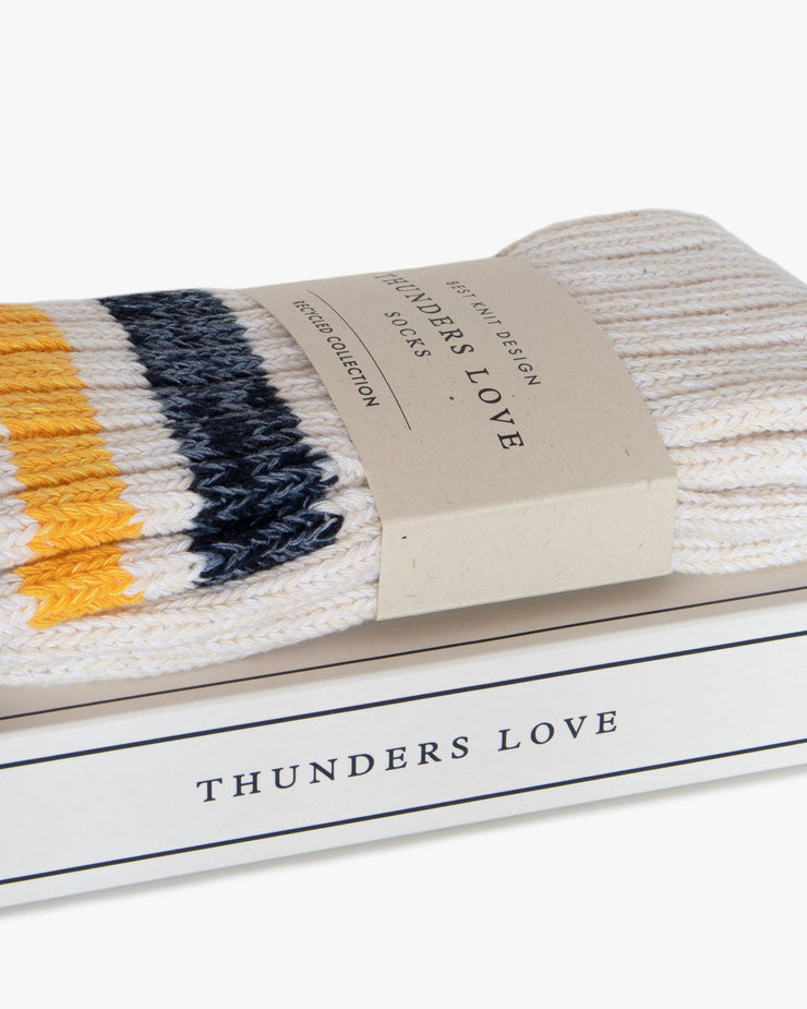 Thunders Love Outsiders Collection Socks - Raw White | Thunders Love Socks | JEANSTORE