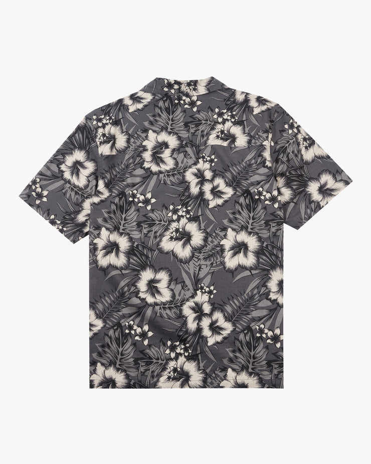 Penfield Hawaiian Print Shirt - Black