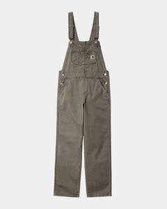 Carhartt WIP Womens Bib Overall Straight - Blue Stone Washed