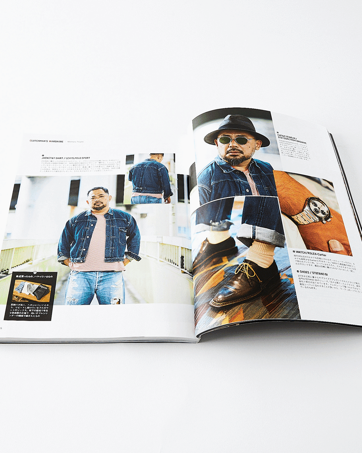 Clutch Magazine Vol. 86 & Mens File 26 - 2022.8 | World Club Lightning Lifestyle | JEANSTORE