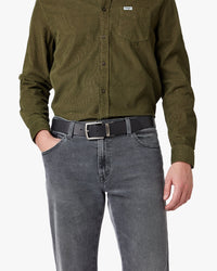Wrangler 2-Sided Reversible Leather Belt - Black / Brown | Wrangler Belts | JEANSTORE