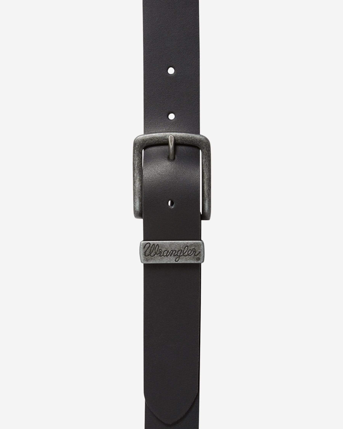 Wrangler Basic Metal Loop Belt - Black | Wrangler Belts | JEANSTORE
