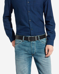 Wrangler Basic Metal Loop Belt - Black | Wrangler Belts | JEANSTORE