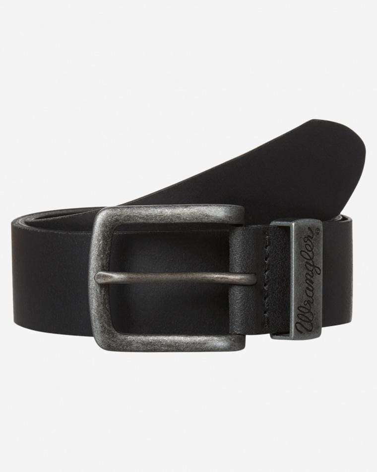 Wrangler Basic Metal Loop Belt - Black | Wrangler Belts | JEANSTORE