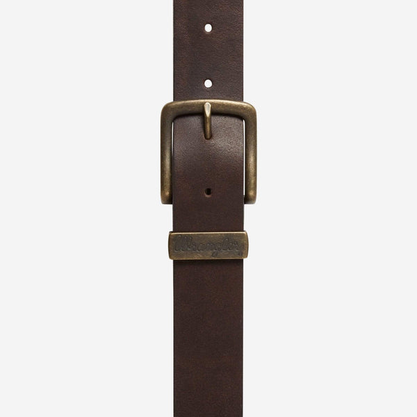 Wrangler Basic Metal Loop Belt - Brown | Wrangler Belts | JEANSTORE