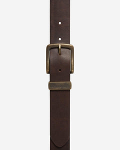 Wrangler Basic Metal Loop Belt - Brown