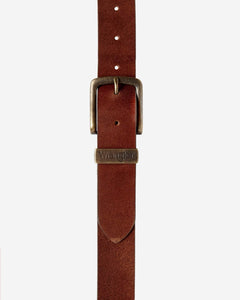 Wrangler Basic Metal Loop Belt - Cognac