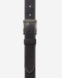 Wrangler Basic Stitched Belt - Black | Wrangler Belts | JEANSTORE