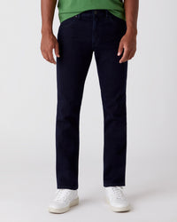 Wrangler Greensboro Regular Fit Mens Jeans - Black Back (Blue) | Wrangler Jeans | JEANSTORE