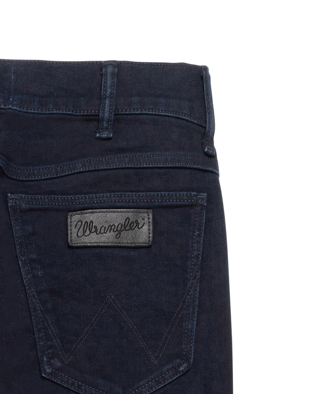 Wrangler Greensboro Regular Fit Mens Jeans - Black Back (Blue) | Wrangler Jeans | JEANSTORE