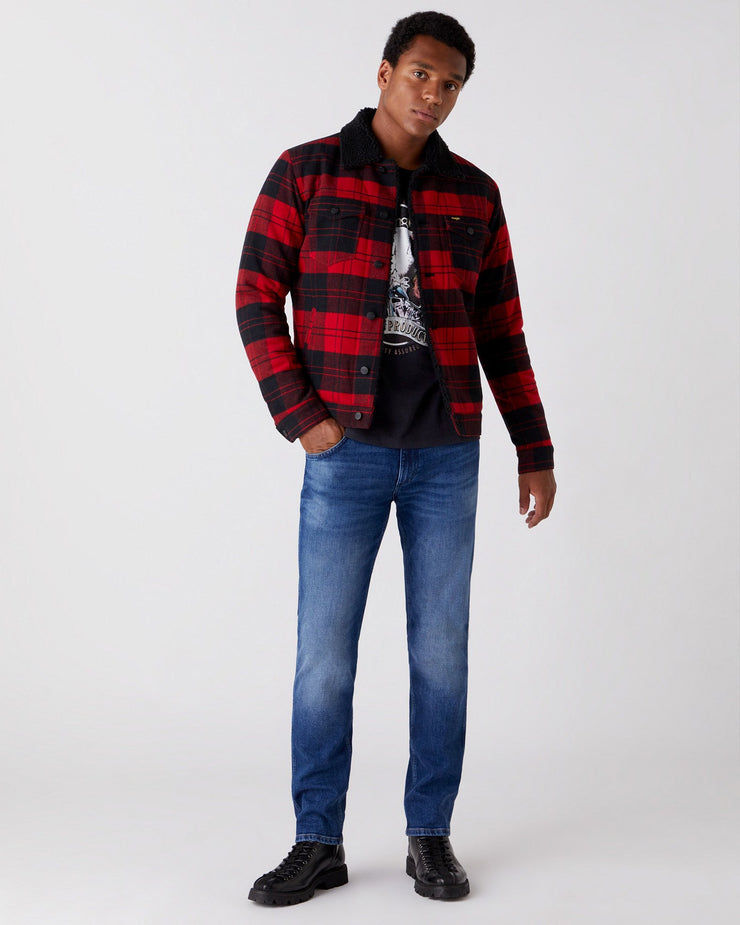 Wrangler Greensboro Regular Fit Mens Jeans - Hard Edge | Wrangler Jeans | JEANSTORE