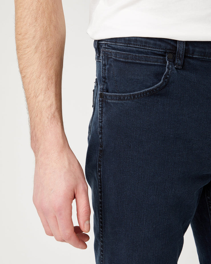 Wrangler Greensboro Regular Fit Mens Jeans - Iron Blue | Wrangler Jeans | JEANSTORE