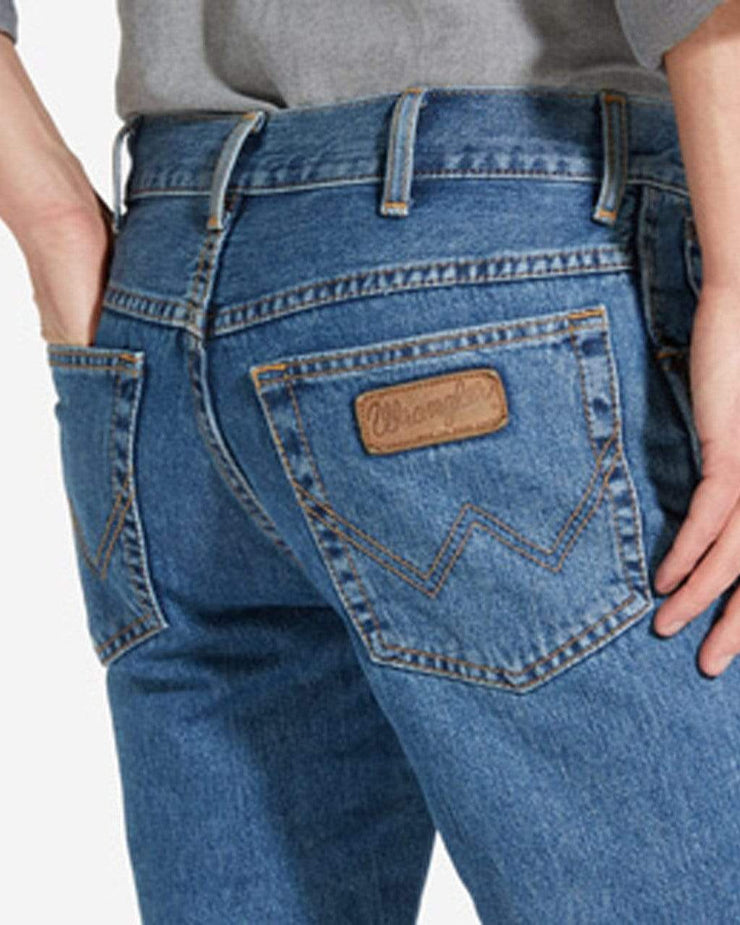 Wrangler® Cowboy Cut Straight Stretch Jean - Women's Jeans in Stonewash