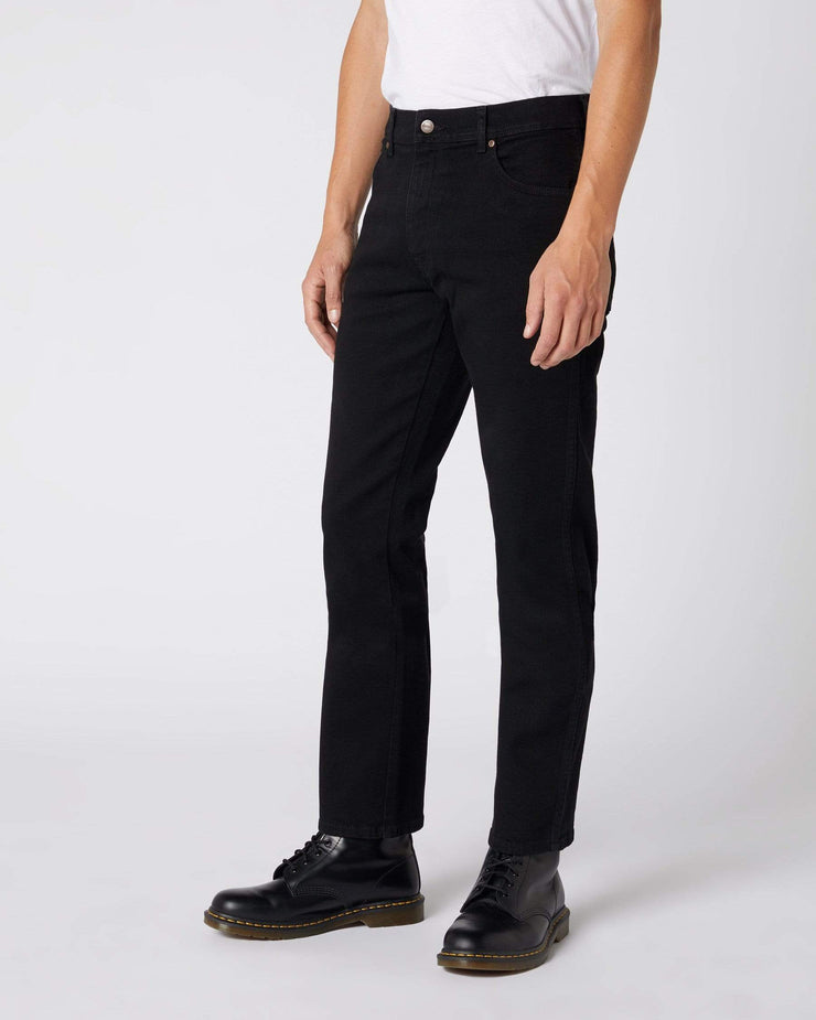Mens black jeans wrangler Clearance