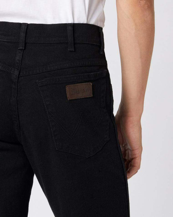 WranglerÂ® Men's Original Fit Black Jeans
