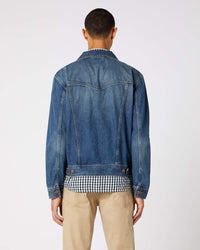 Wrangler Western Denim Jacket - Mid Stone | Wrangler Jackets & Coats | JEANSTORE