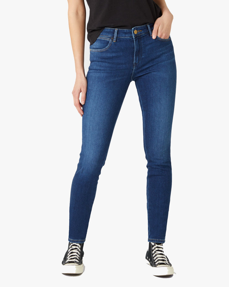 Wrangler Womens Body Bespoke Skinny Jeans - Authentic Love | Wrangler Jeans | JEANSTORE